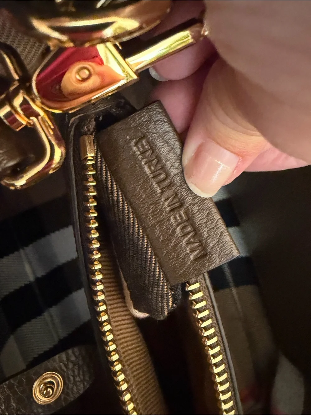 NWT Burberry Mini Bermondsey Bag